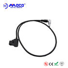 Professional Custom Cable Assemblies Right Angle Male To D Tap Power Cable