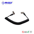 Spiral SDI Custom Cable Assemblies Right Angle Elbow BNC To R/A BNC RG179