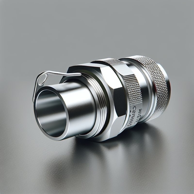 Industriële Push-Pull Kabelconnectoren Chroom Behuizing Soldeerverbinding